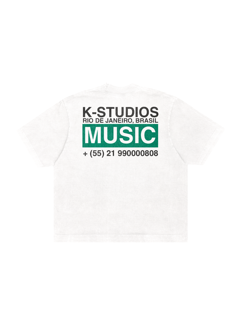 Camiseta Boxy 'K-Studio'