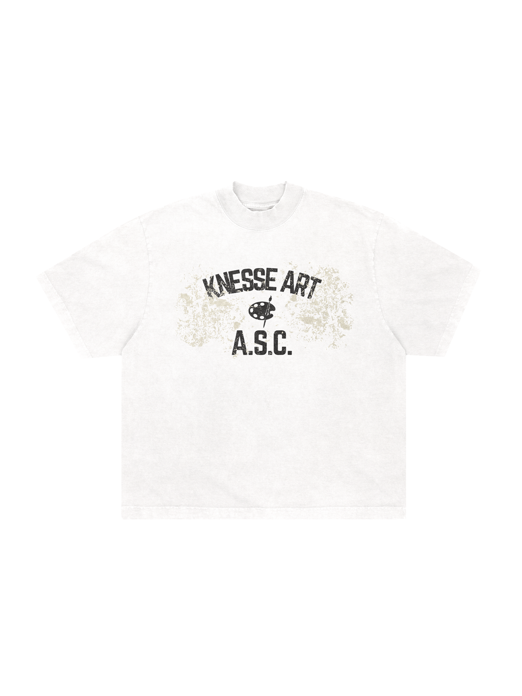 Camiseta Boxy 'Respingos de Tinta'