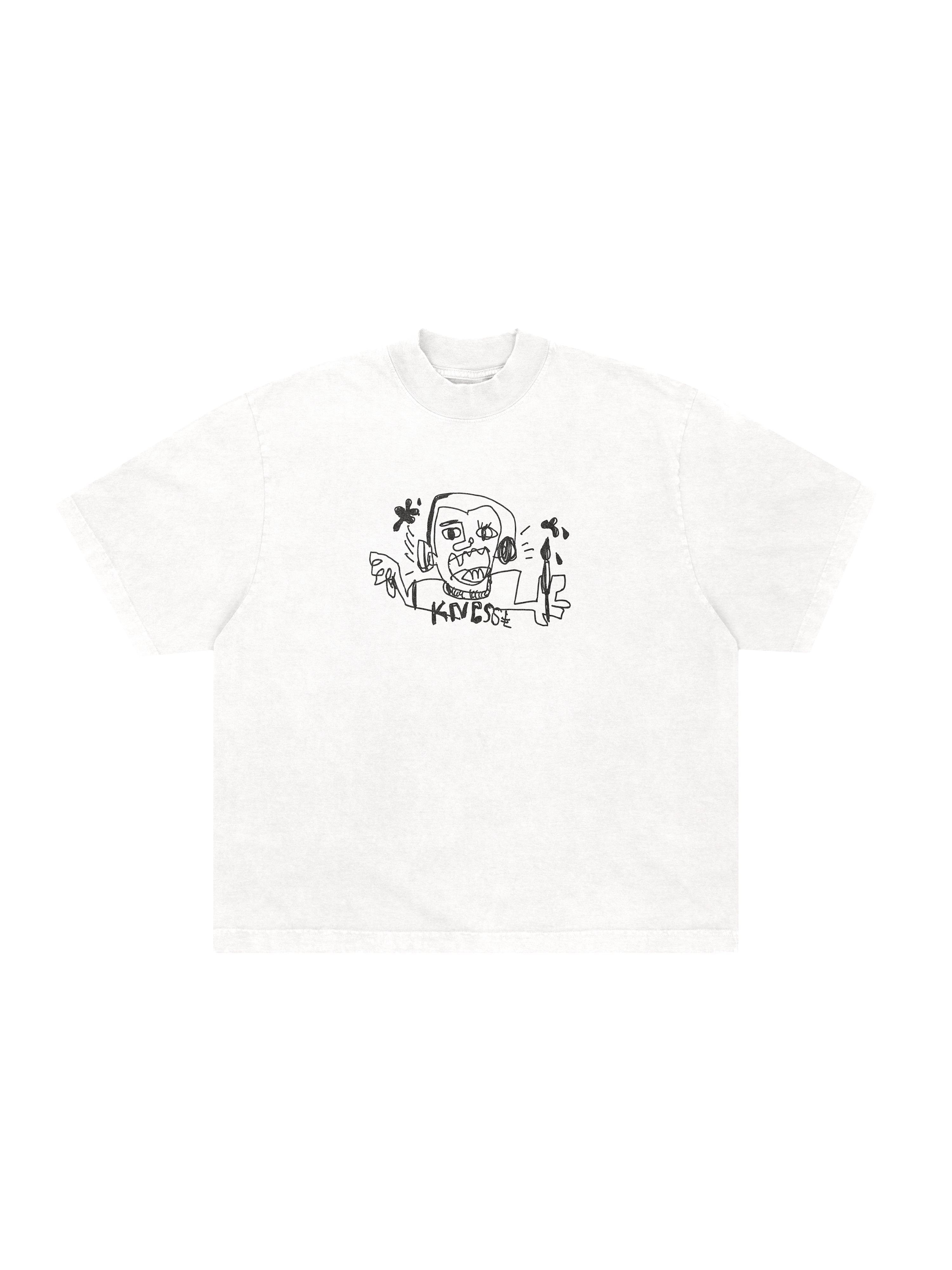 Camiseta Boxy 'Rabiscos'